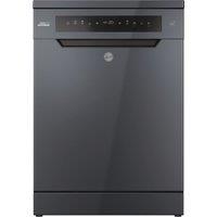 Hoover H-DISH 500 HF5C7F0A Wifi Connected Standard Dishwasher - Anthracite - C Rated, Black