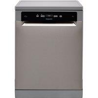 Hotpoint HFC3C26WCXUK Standard Dishwasher - Silver - E Rated, Silver