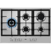 AEG HGB75500SM 74cm Gas Hob - Stainless Steel, Stainless Steel