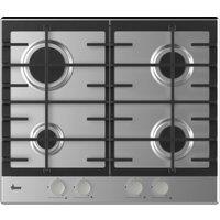 Hoover H-HOB 300 HHG6BRMX 60cm Gas Hob - Stainless Steel, Stainless Steel