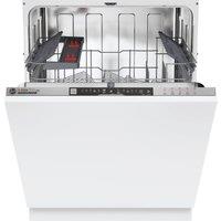 Hoover H-DRY 300 LITE HI3E9E0S-80 Fully Integrated Standard Dishwasher - Silver Control Panel with Fixed Door Fixing Kit - E Rated, Silver