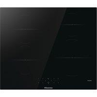 Hisense HI6401BSC 60cm Induction Hob - Black, Black