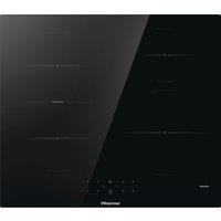 Hisense HI6421BSC 60cm Induction Hob - Black, Black