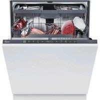 Hoover H-DISH 500 HI 6B2F3STA-80 Wifi Connected Fully Integrated Full Size Dishwasher - Anthracite Bezel Control Panel with Fixed Door Hinge Kit - B Rated, Anthracite Bezel