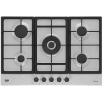 Beko HIAW75225SXE 75cm Gas Hob - Stainless Steel, Stainless Steel