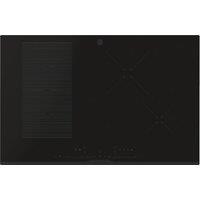 Hoover HIF84DCS 80cm Induction Hob - Black, Black