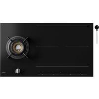 ASKO Elements CelsiusCooking 90cm 5 Zone Mixed Fuel Hob - Black, Black
