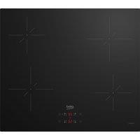 Beko HII64401QT 59cm Induction Hob - Black, Black