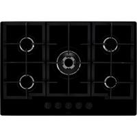 AEG HKB75450NB 74cm Gas Hob - Black, Black