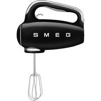 Smeg 50's Retro HMF01BLUK Hand Mixer with 3 Accessories - Black, Black