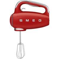 Smeg 50's Retro HMF01RDUK Hand Mixer with 3 Accessories - Red, Red