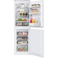 Hoover HOB50N518EVK 177cm High 50/50 Integrated Frost Free Fridge Freezer with Sliding Door Fixing Kit - White - E Rated, White