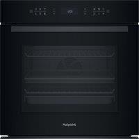 Hotpoint HOI68PT1SBUK Built In Electric Single Oven with Pyrolytic Cleaning - Black - A+ Rated, Black