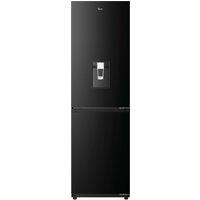 Hoover HONCQ3T518EWTK 185cm 50/50 Total No Frost Fridge Freezer - Black - E Rated, Black