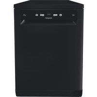 Hotpoint HP2FFC14BN6BUK Full Size Dishwasher - Black - C Rated, Black