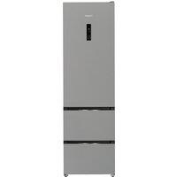 Hotpoint HPKF 5351 XP4UK 204cm 60/40 Frost Free Fridge Freezer - Silver - E Rated, Silver