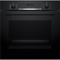 Bosch Series 4 HQA534BB3B Built In Electric Single Oven - Black - A+ Rated, Black