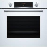 Bosch Series 4 HQA534BW3B Built In Electric Single Oven - White - A+ Rated, White