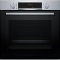 Bosch Series 4 HQA574BS3B Built In Electric Single Oven and Pyrolytic Cleaning - Stainless Steel - A+ Rated, Stainless Steel