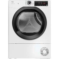 Hoover H-DRY 350 HRE H10N2TBE-80 Wifi Connected 10Kg Heat Pump Tumble Dryer - White - A++ Rated, White