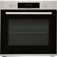 Bosch Series 4 HRS574BS0B Built In Electric Single Oven and Pyrolytic Cleaning - Stainless Steel - A