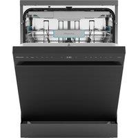 Hisense HS663A90BXUK Full Size Dishwasher - Black - A Rated, Black