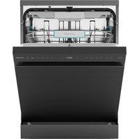 Hisense HS673A90BXUK Wifi Connected Full Size Dishwasher - Black Inox - A Rated, Black Inox