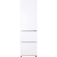 Haier 3D 55 Series 3 HTR3518ENMWK 185cm High 60/40 No Frost Fridge Freezer - White - E Rated, White