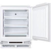 Hoover H-FREEZE 300 MINI HUSE68EWKP Integrated Under Counter Freezer with Fixed Door Fixing Kit - E Rated, White