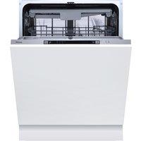 Hisense HV623D15UK Fully Integrated Full Size Dishwasher - Silver Control Panel with Fixed Door Fixing Kit - D Rated, Silver