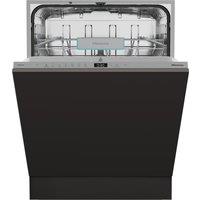 Hisense HV642C65UK Integrated Full Size Dishwasher - Silver Control Panel with Fixed Door Fixing Kit - C Rated, Silver