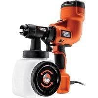 Black + Decker HVLP200-GB Hand Held Paint Sprayer - Black / Orange, Black