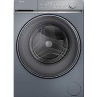 Haier X7 HW100-B14367GUUK 10kg WiFi Connected Washing Machine with 1400 rpm - Graphite - A Rated, Silver