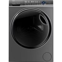 Haier i-Pro Series 7 Plus HW100-B14979S8U1 10kg WiFi Connected Washing Machine with 1400 rpm - Graphite - A Rated, Silver