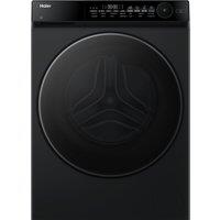 Haier X7 HW100B14367BU1UK WiFi Connected Washing Machine with 1400 rpm - Black Steel - A Rated, Black