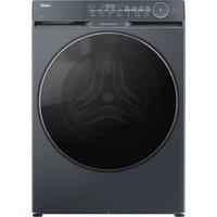 Haier X Series 9 HW120-B14387GUUK 12kg WiFi Connected Washing Machine with 1400 rpm - Graphite - A Rated, Silver
