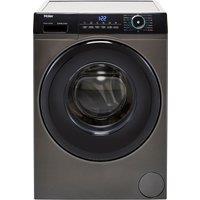 Haier i-Pro Series 3 HW90-B14939S 9kg Washing Machine with 1400 rpm - Anthracite - A Rated, Black