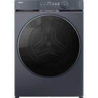 Haier X Series 9 HWD100B14387PGUK 10Kg/6Kg Washer Dryer with 1400 rpm - Graphite - D Rated [Wash&Dry], A Rated [Wash Only], Silver