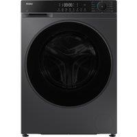 Haier X Series 5 HWD90BP14357GTUK 9Kg/5Kg Washer Dryer with 1400 rpm - Graphite - D Rated [Wash&Dry], A Rated [Wash Only], Silver