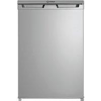 Indesit I55V1 112S UK 84cm High Fridge with Ice Box - Silver - E Rated, Silver