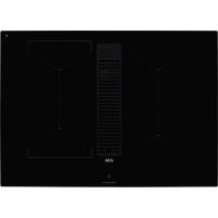 AEG ComboHob IDE74243IB Venting Induction Hob - Black - For Ducted/Recirculating Ventilation, Black