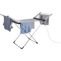 Minky with 12 drying space Heated Airer, Grey