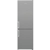 Indesit IKNS 1261 S4UK 171cm High 60/40 Fridge Freezer - Silver - E Rated, Silver