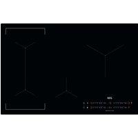 AEG 6000 Bridge IKX84443CB 80cm Induction Hob - Black, Black