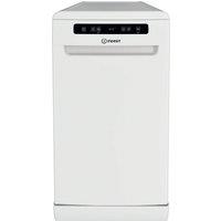 Indesit Push&Go IN2FD10CS70WUK Slimline Dishwasher - White - D Rated, White