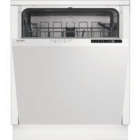 Indesit IN2IE13DT70UK Fully Integrated Full Size Dishwasher - White Control Panel with Fixed Door Fixing Kit - E Rated, White