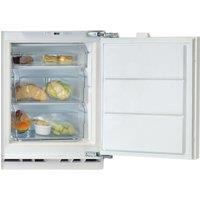 Indesit INBUFZ011.UK Integrated Under Counter Freezer with Fixed Door Fixing Kit - E Rated, White