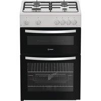 Indesit ITG6GW 60cm Single Oven Gas Cooker - White - A+ Rated, White