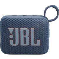 JBL GO4 Portable Wireless Speaker - Blue, Blue