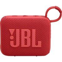 JBL GO4 Portable Wireless Speaker - Red, Red